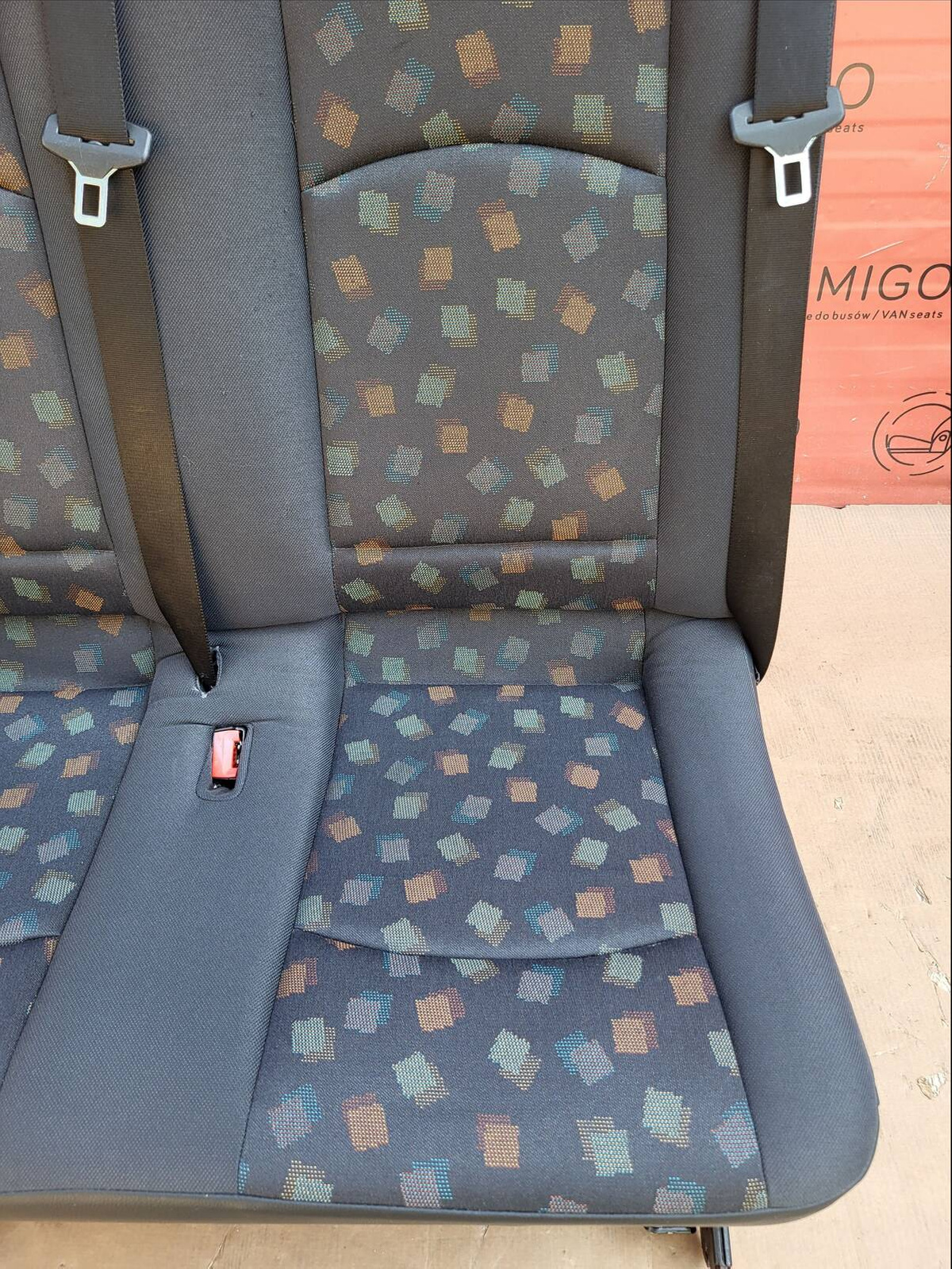 Rear Seat Double bench MERCEDES W639 Vito Tourer Matheo Armrests