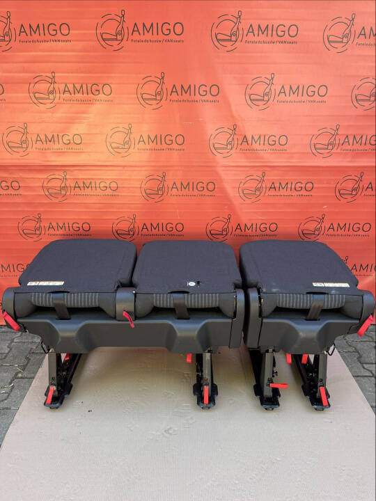 Ford Transit Custom Combi Seat 2+1 Single Seat Bench Seats Blue Lane