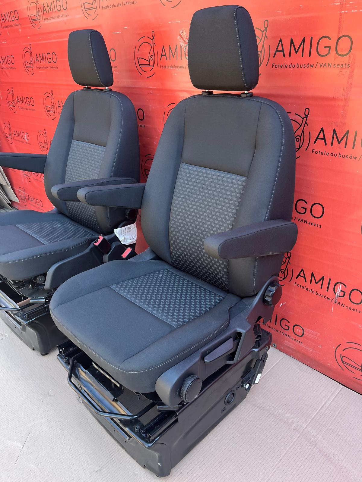 Ford Transit Custom SWIVEL Seat driver passenger armrest 12-2024 Capitol Camper