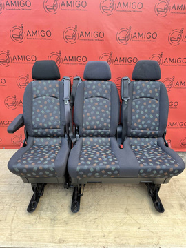 Rear Seat double single bench comfort MERCEDES W639 Vito Tourer Mateo