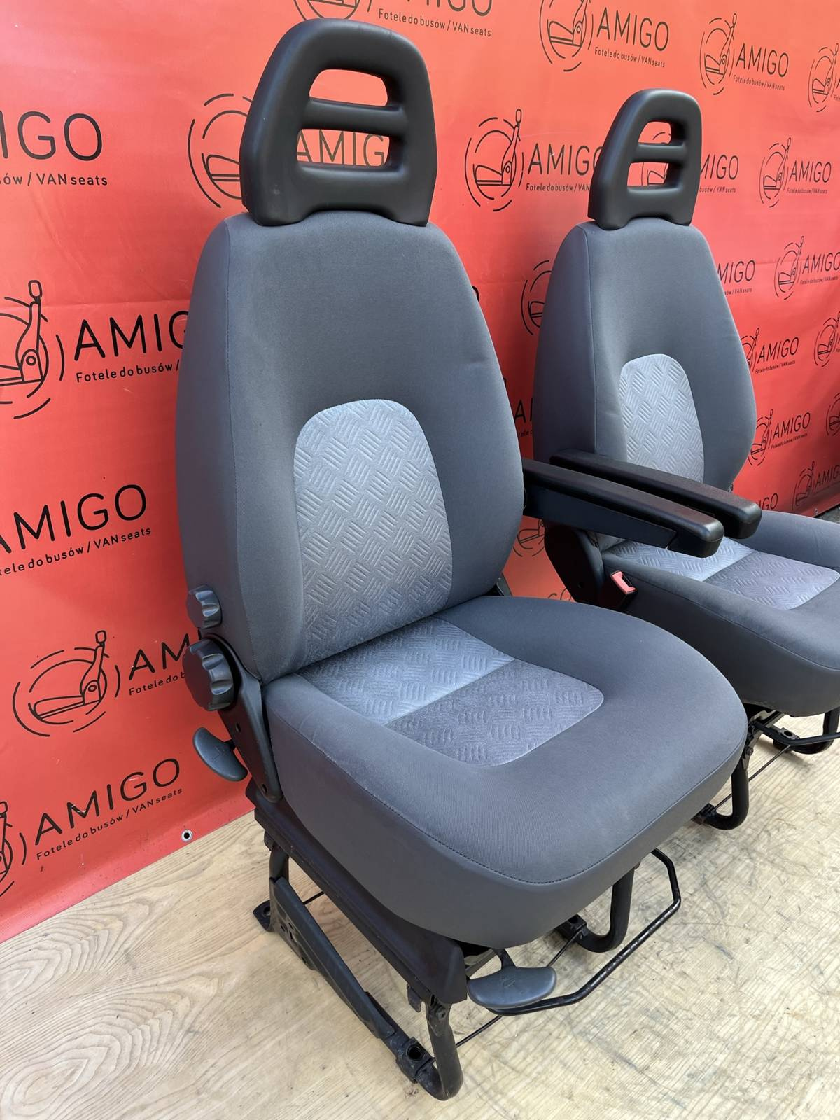 Seat Fiat Ducato Boxer Jumper Citroën 2002-2006 driver passenger seat armrest