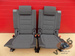VW Touran 2003-10 rear folding seats set left right dark grey 3rd row