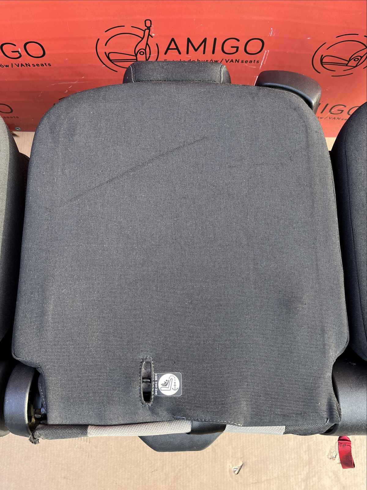 Seat Ford Transit Custom ECKO bench rear seats armrests 2nd row RHD