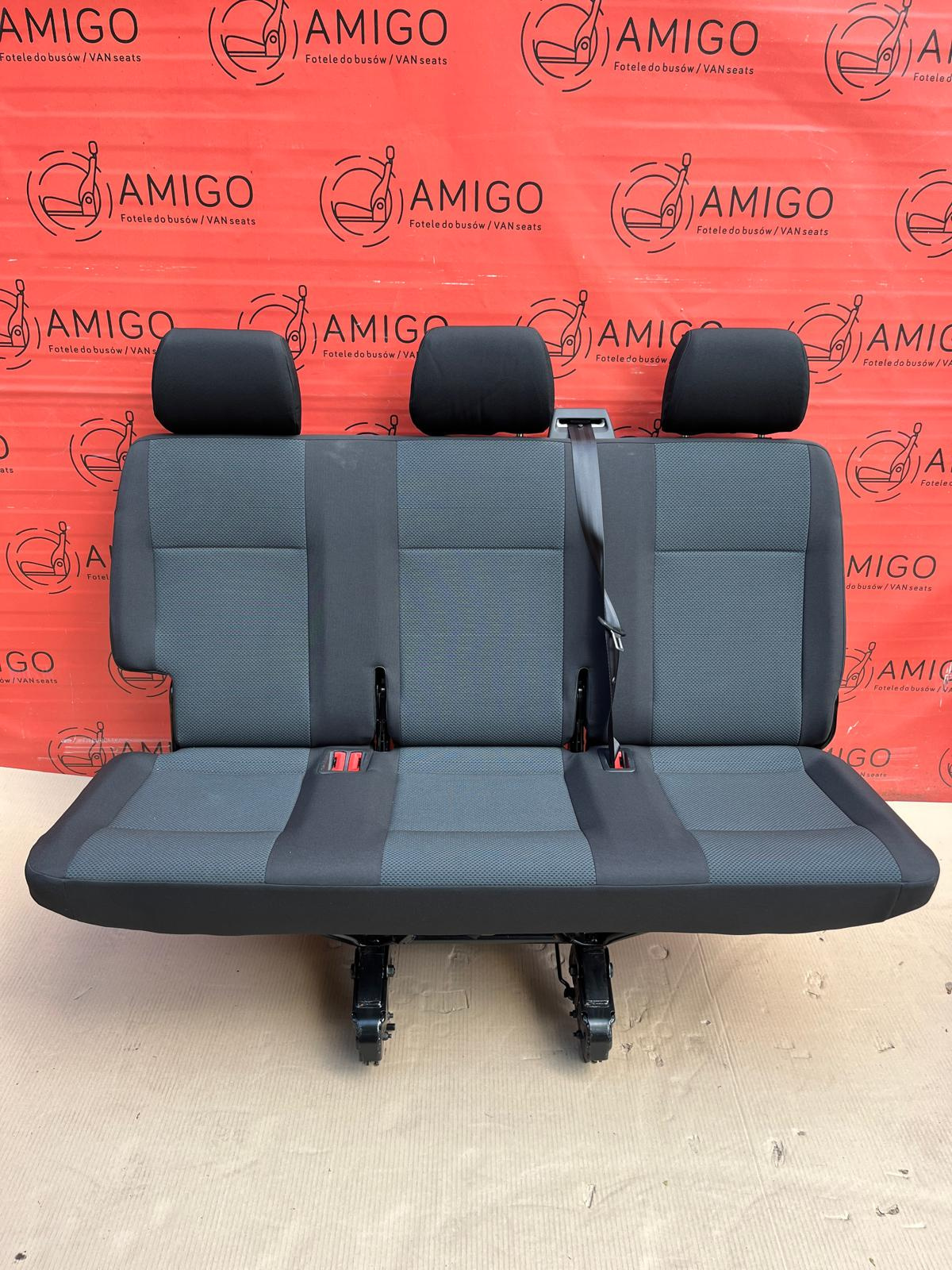 Bench rear triple seat VW T6 T5 Simora 4th Row