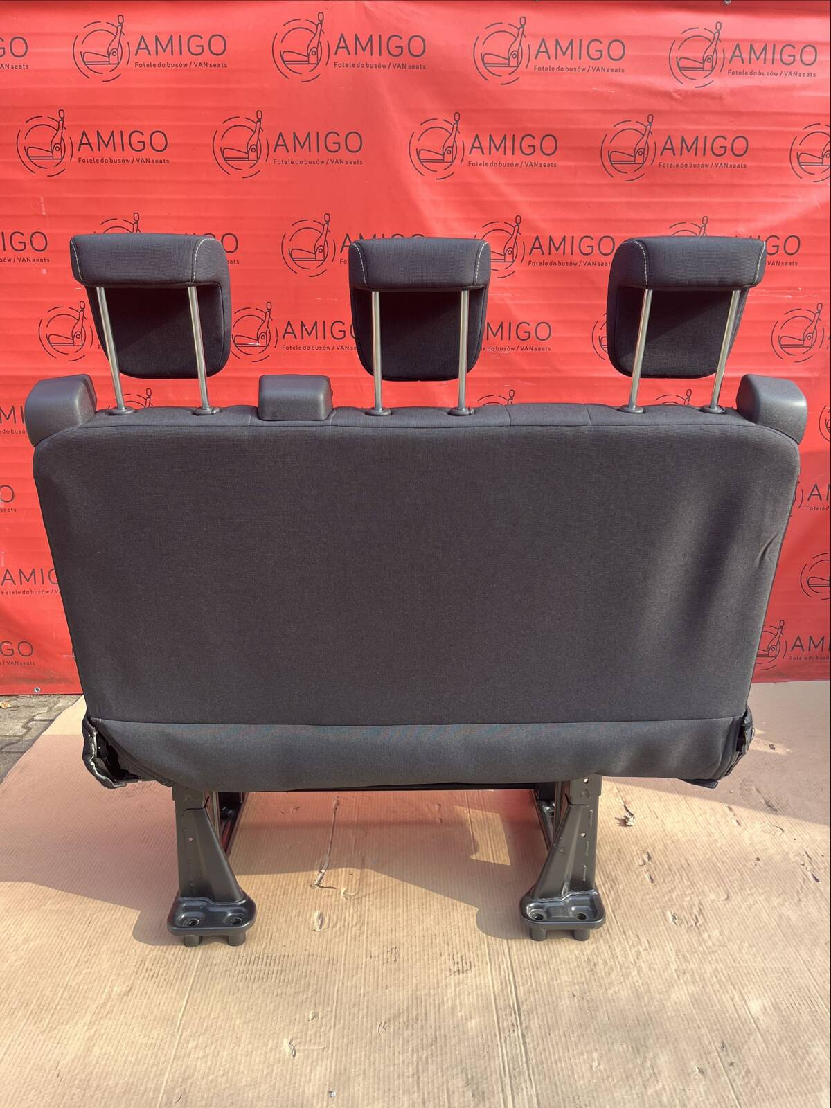 Seat Ford Transit Custom ECKO bench triple rear Shuttle 4th row