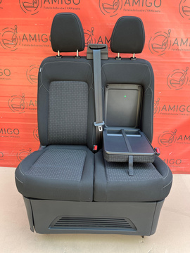 New Ford Transit Custom V710 23-25 Barlo double front passenger seat heated airbag LHD