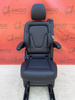 Seat single rear Mercedes V-class W447 Leather Lugano Black