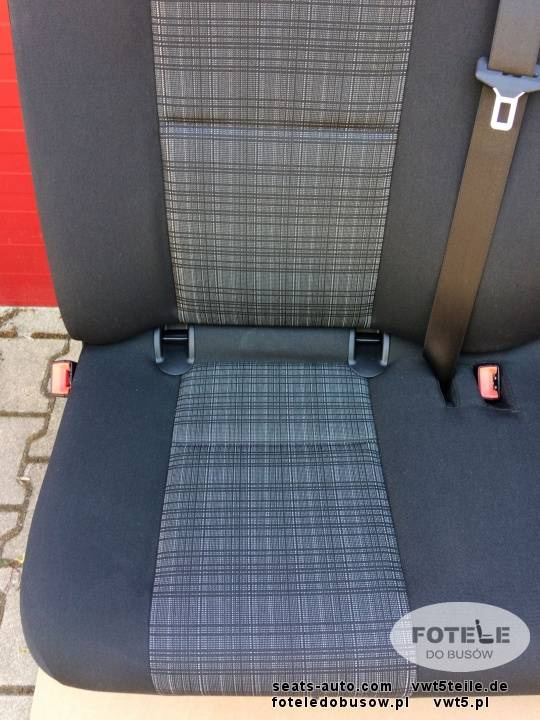 WIDE Seat to Mercedes Sprinter 906 rear triple bench TUNJA isofix