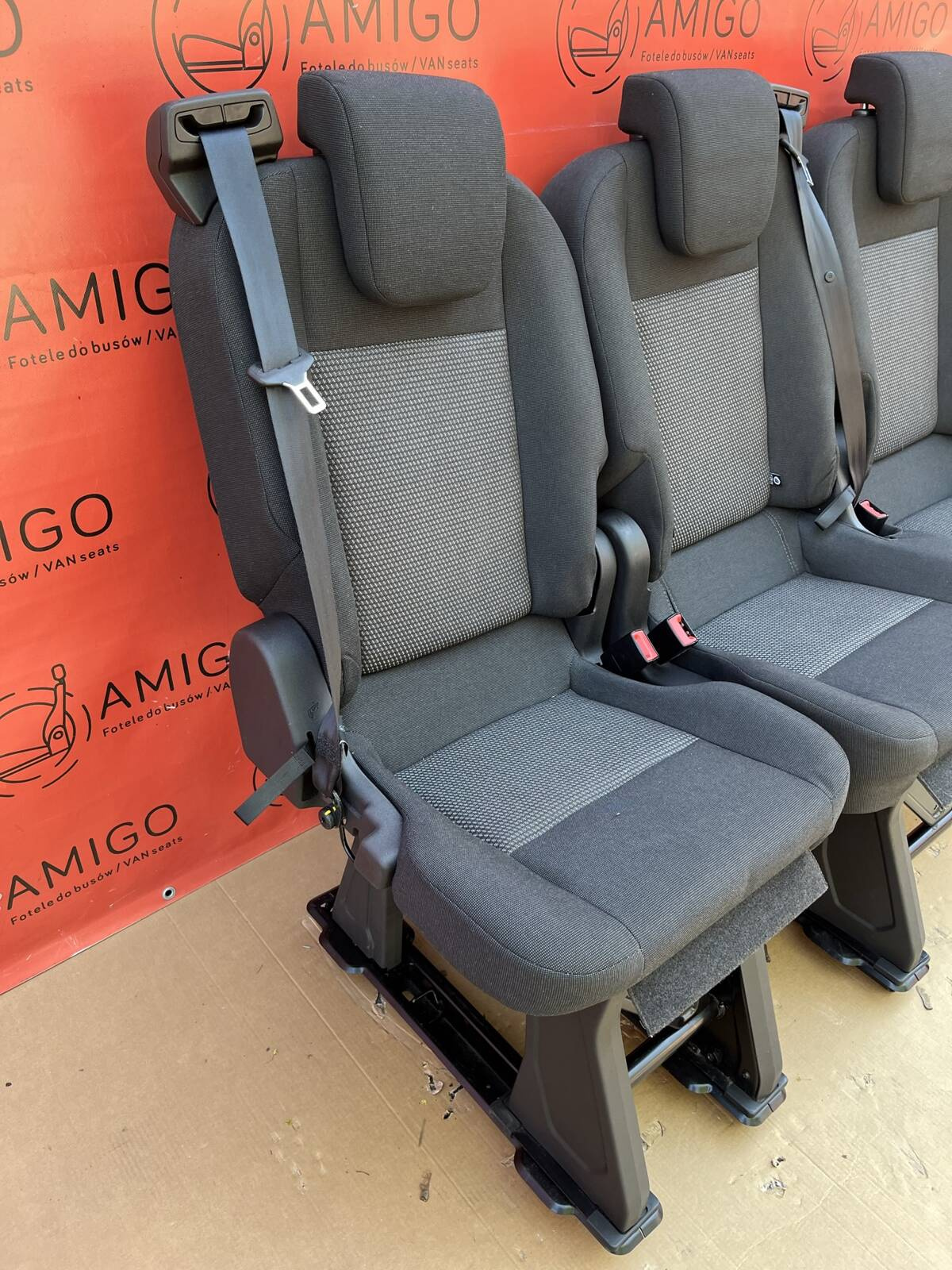 Seat Ford Transit Custom bench rear seats double single LHD TRAXON