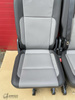 Bench rear triple seat VW T6.1 T6 Transporter SAVONA leather t5 3x single 1+1+1
