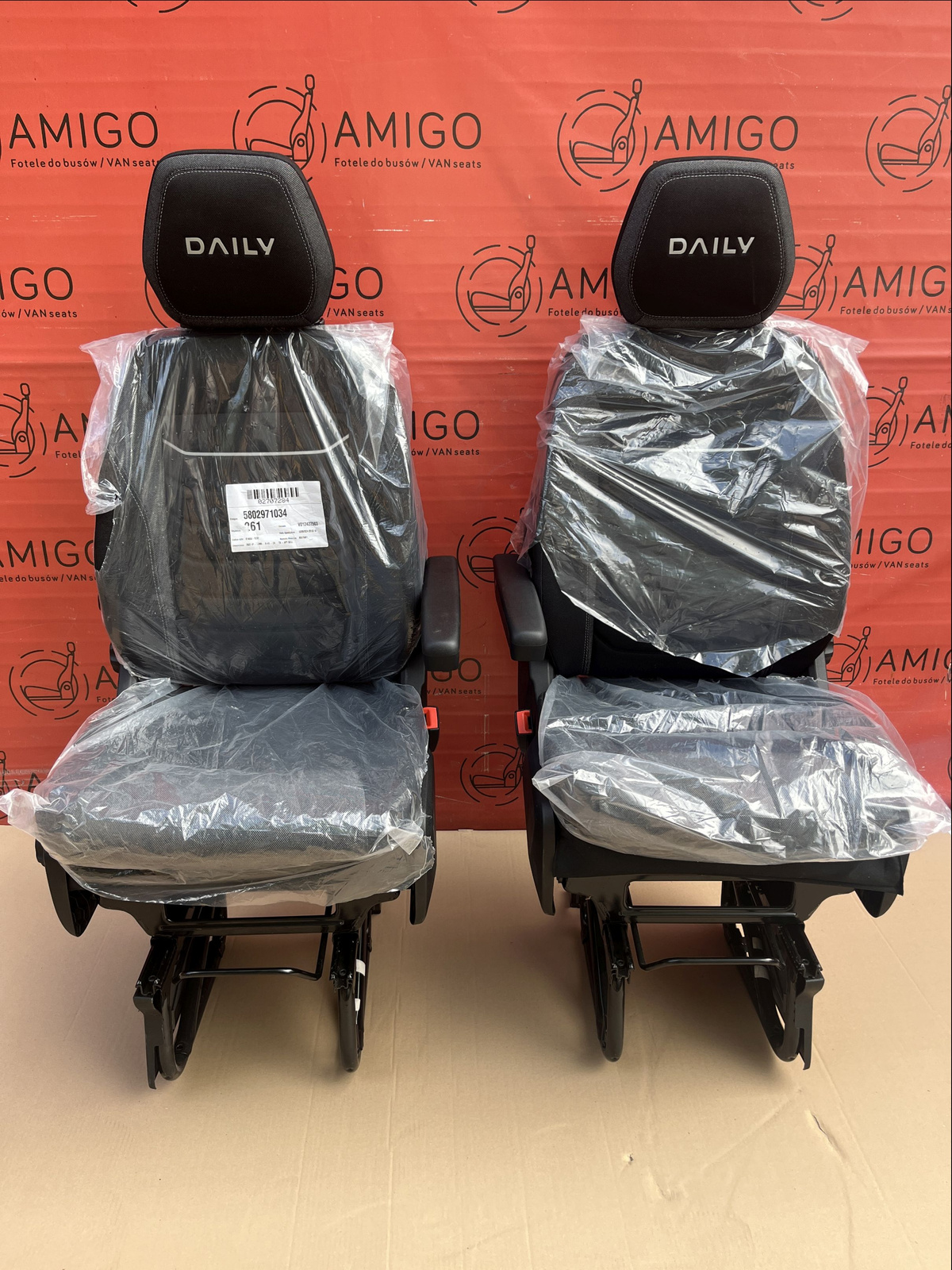 Iveco Daily VI 2014-2025 Driver passenger seat single armrest NEW DAILY seats